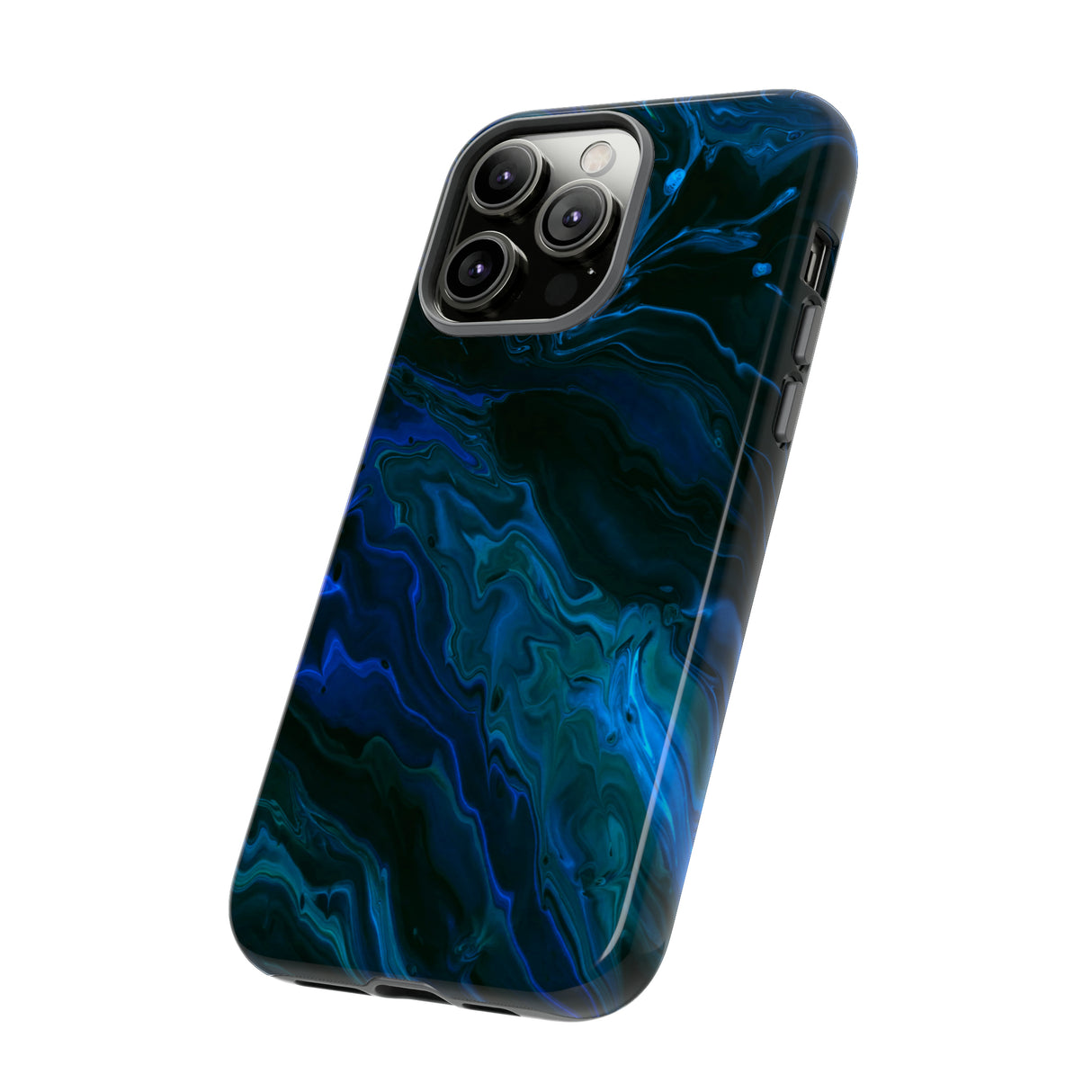 Neon Blue Creative - Protective Phone Case