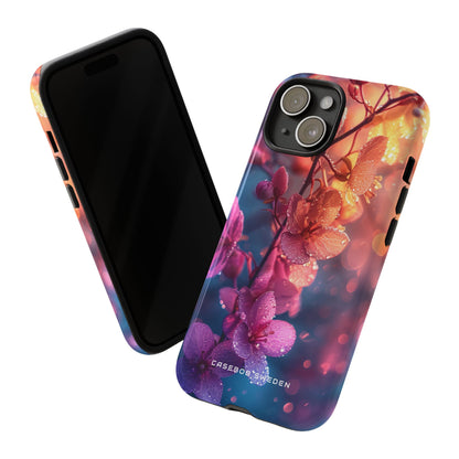 Surreal Flower Harmony iPhone 15 - Tough Phone Case