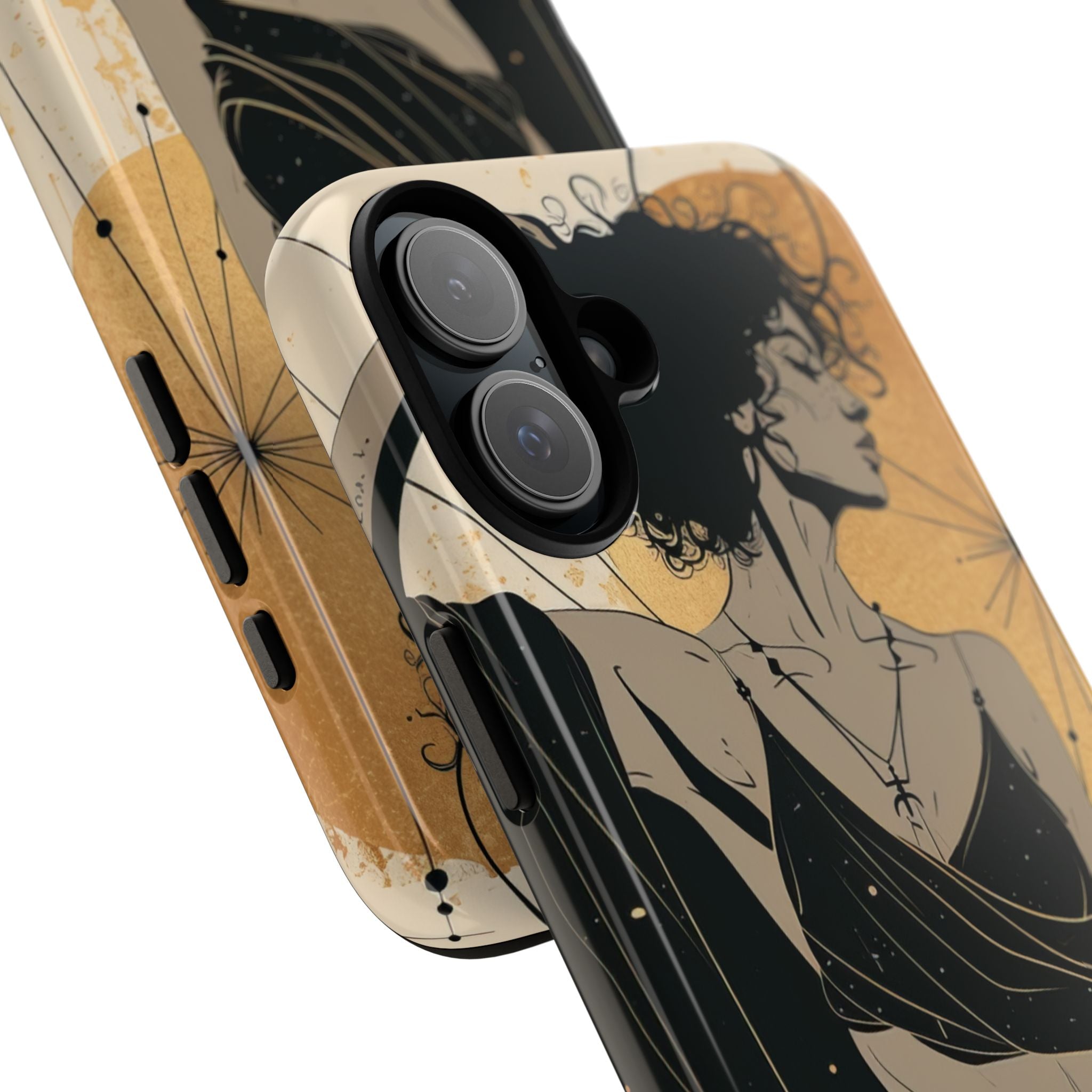 Celestial Elegance in Gold - for iPhone 16