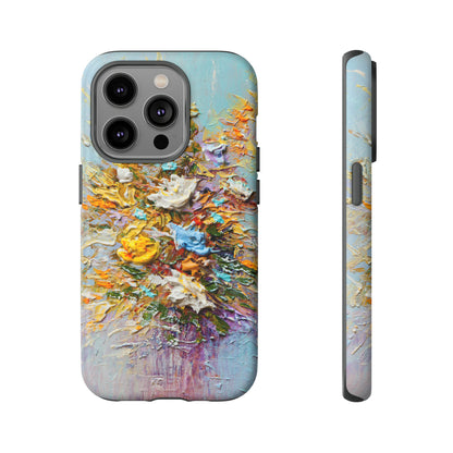 Oil painting - Bouquet of Flowers - Protective Phone Case