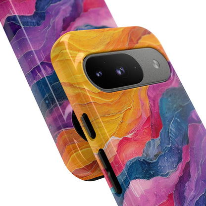 Vibrant Flow Google Pixel 9 Case - Tough
