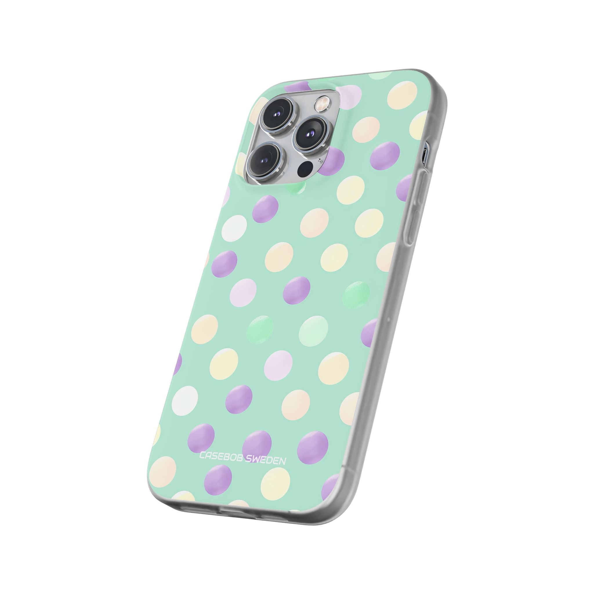 Pastel Polka Dots - Flexi iPhone 14 Phone Case