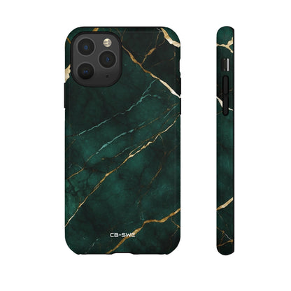 Emerald Veins Flow - iPhone Case