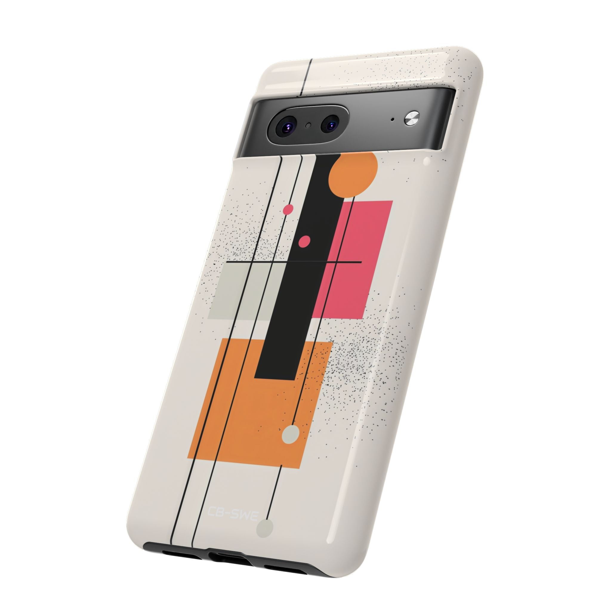 Shapes Dance Playfully - Google Pixel Case