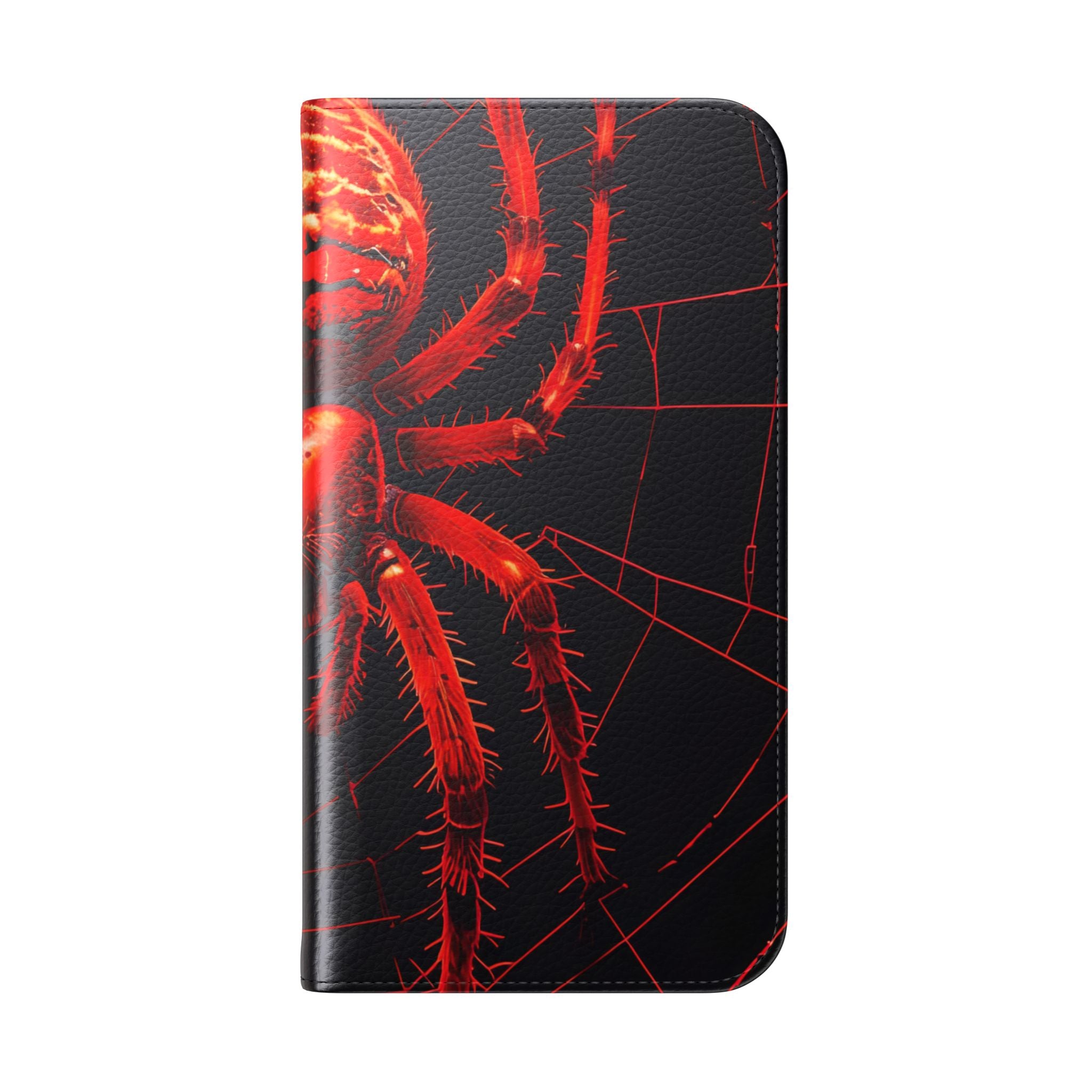Crimson Spinrag - iPhone 16 Pro Case - Portemonnee