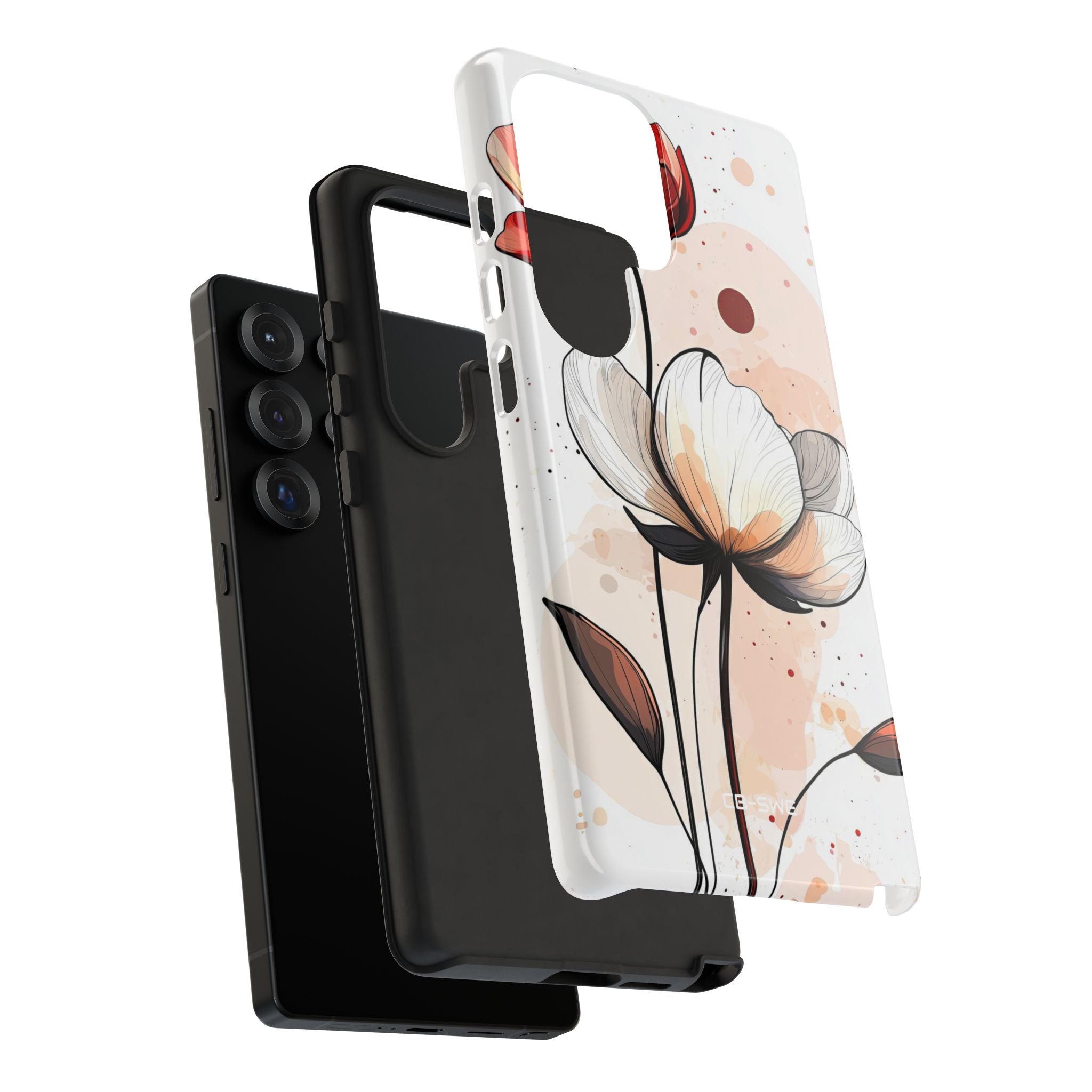 Vibrant Floral Elegance - Samsung Case