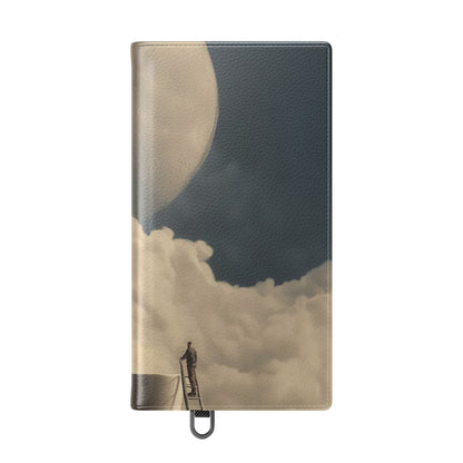 Kuunvalossa oleva muki - Samsung S24 Ultra -lompakkokotelo