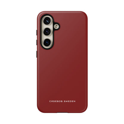 Dark Red Samsung S24 - Tough Phone Case