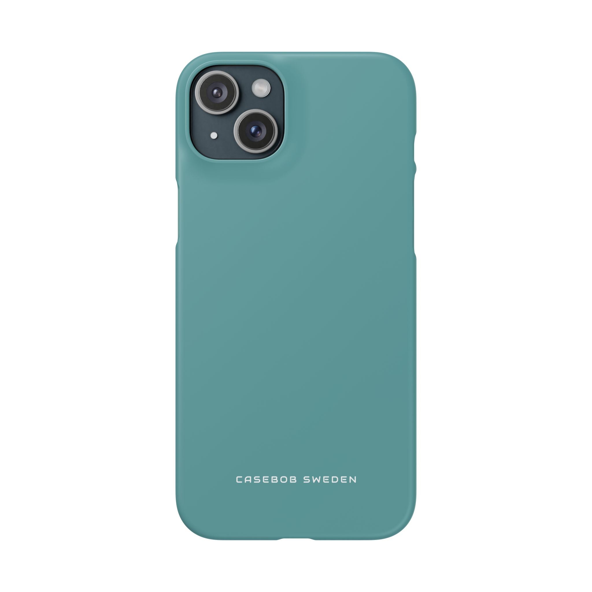 Cadet Blue iPhone 15 - Slim Phone Case