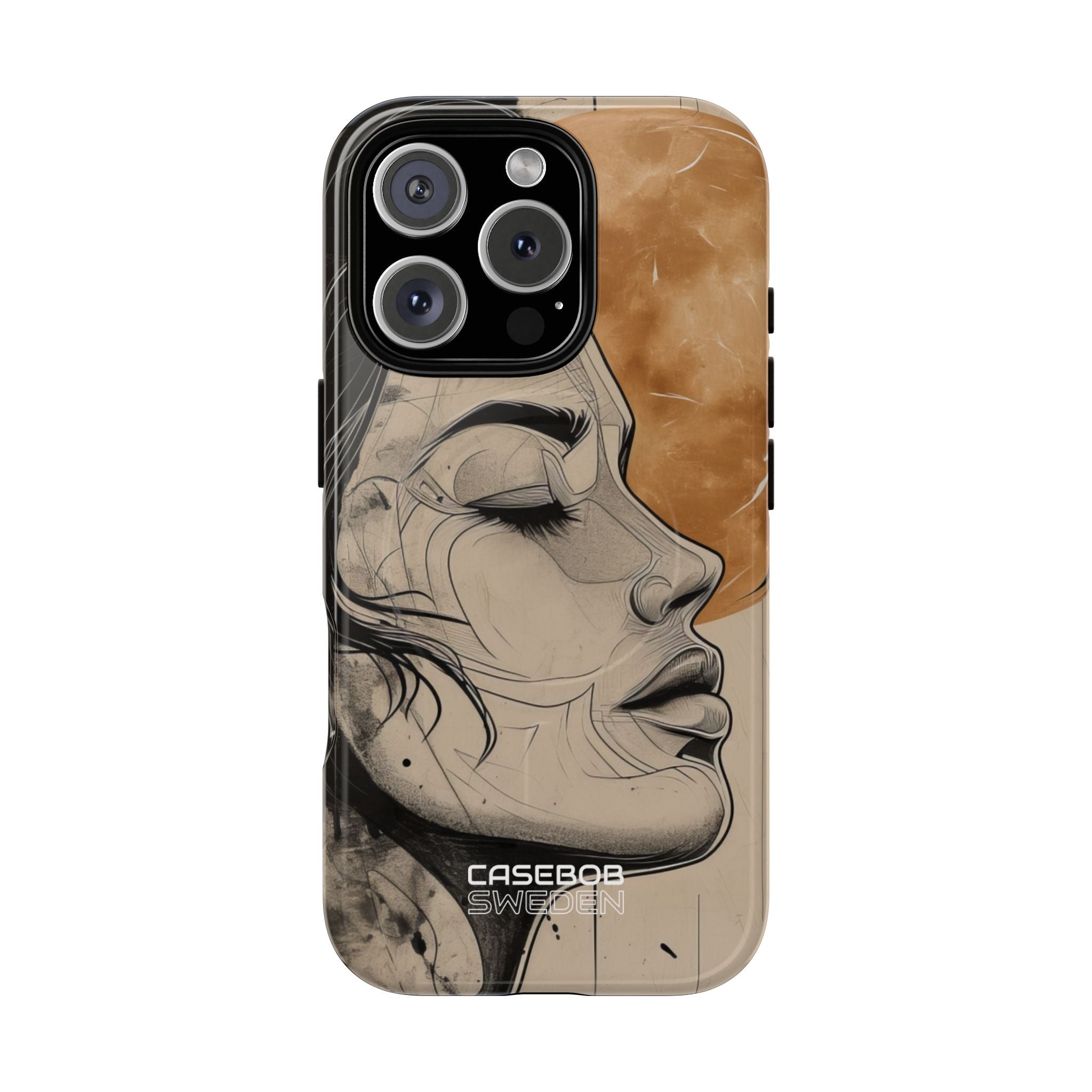 Moonlit Face Flow iPhone 16 - Tough+