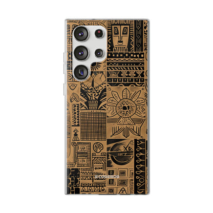 Ancient Ethnic Tapestry | Flexible Phone Case for Samsung Galaxy