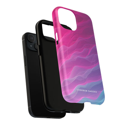 Gradient Oceanflow Waves iPhone 15 | Tough+ Phone Case