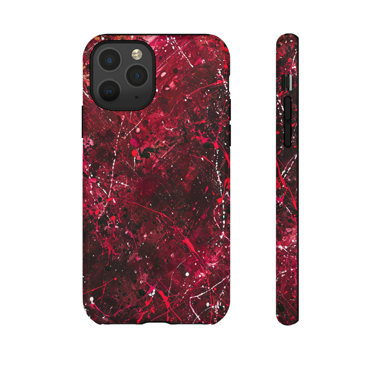 Crimson Splatter Dynamic - Protective Phone Case