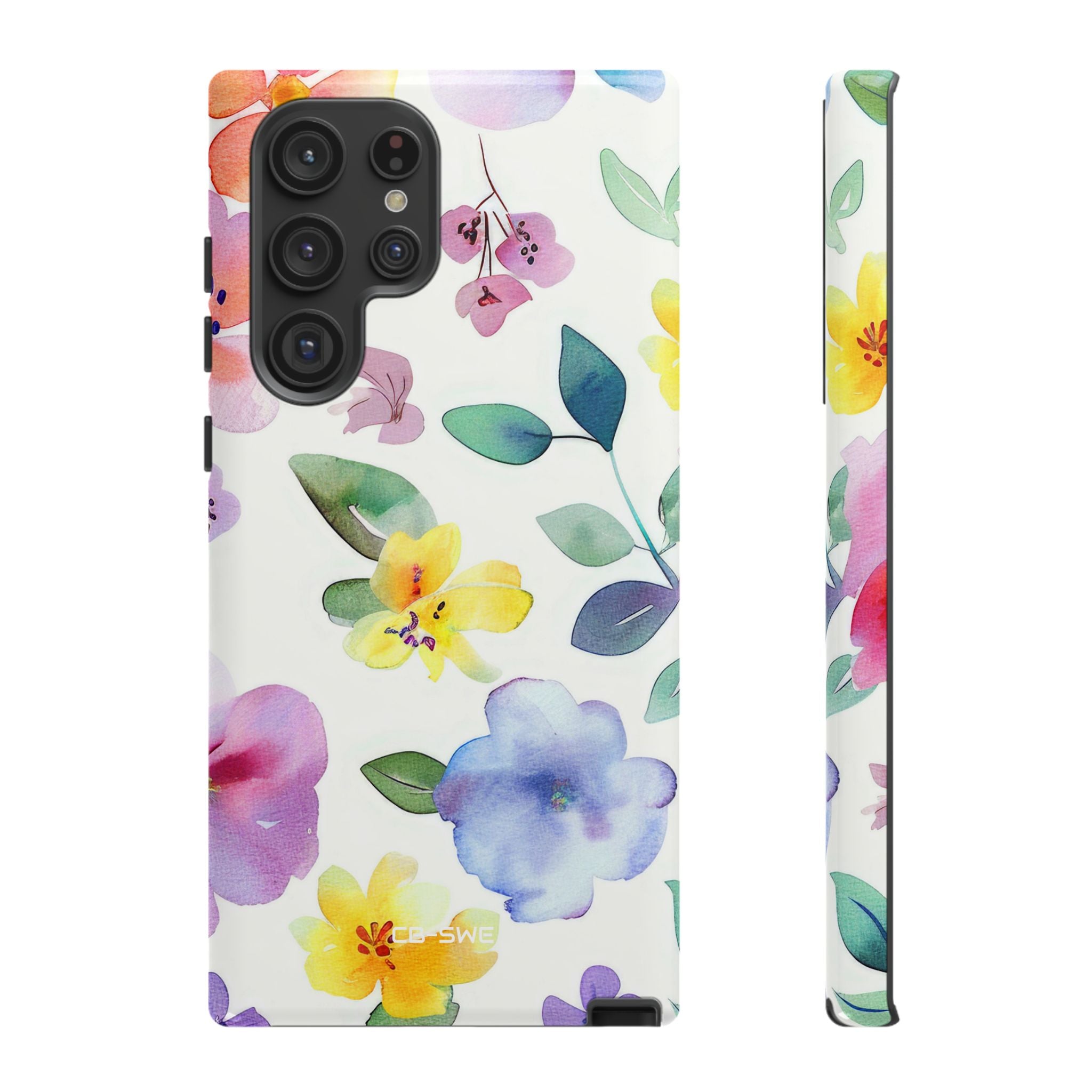 Whimsical Watercolor Florals - Samsung Case