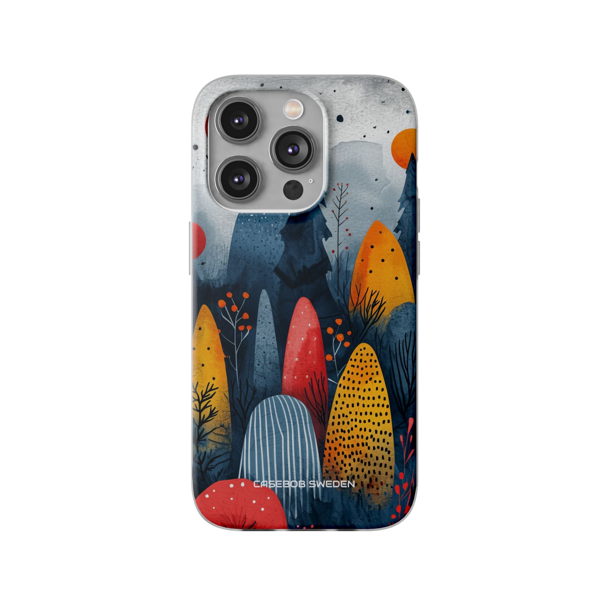 Whimsical Nature - Flexi iPhone 14 Phone Case