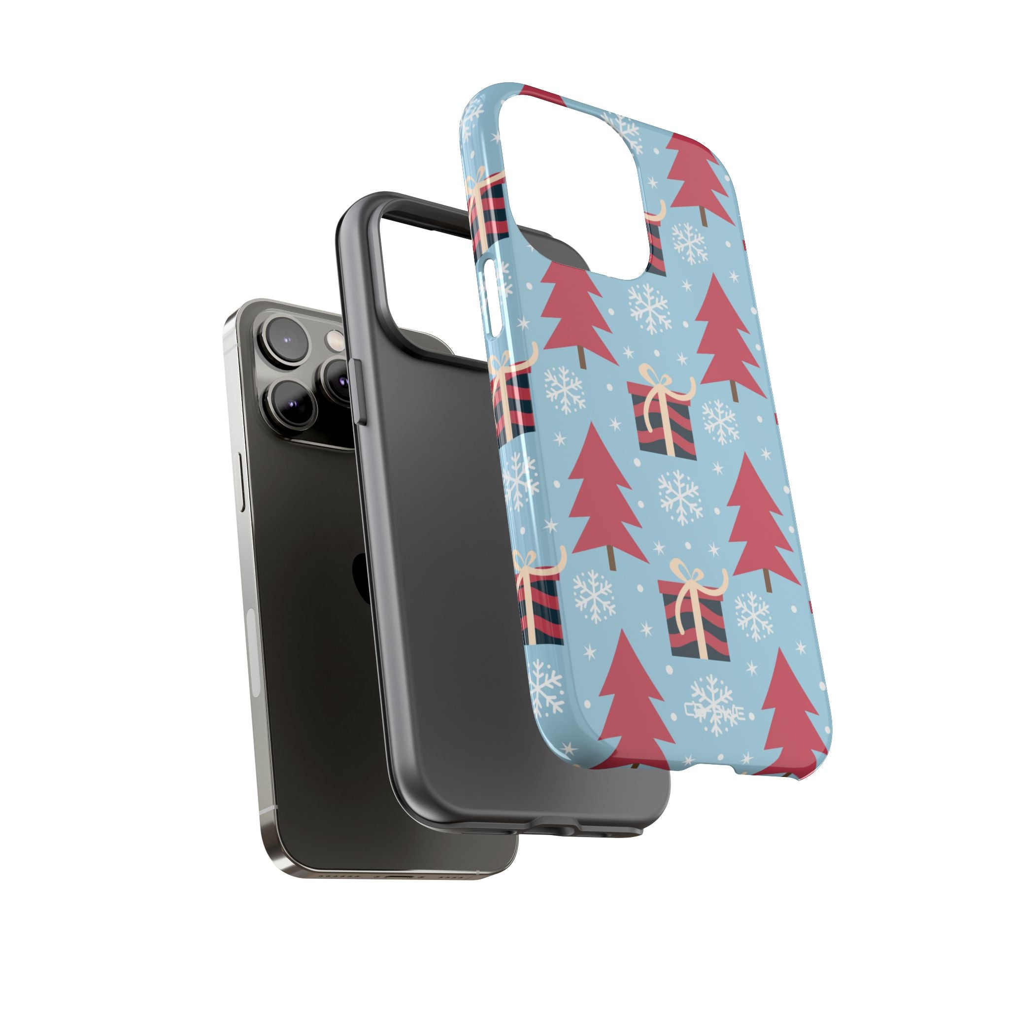 Christmas Trees Shine - iPhone Case