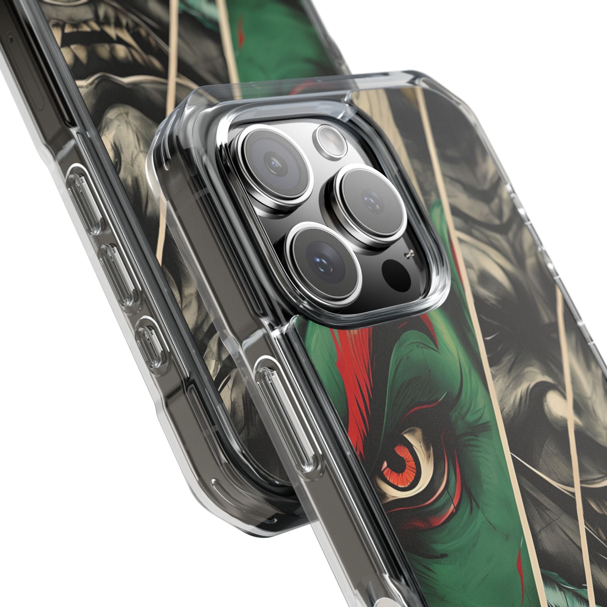 Demonic Panels Clash iPhone Case - Impact