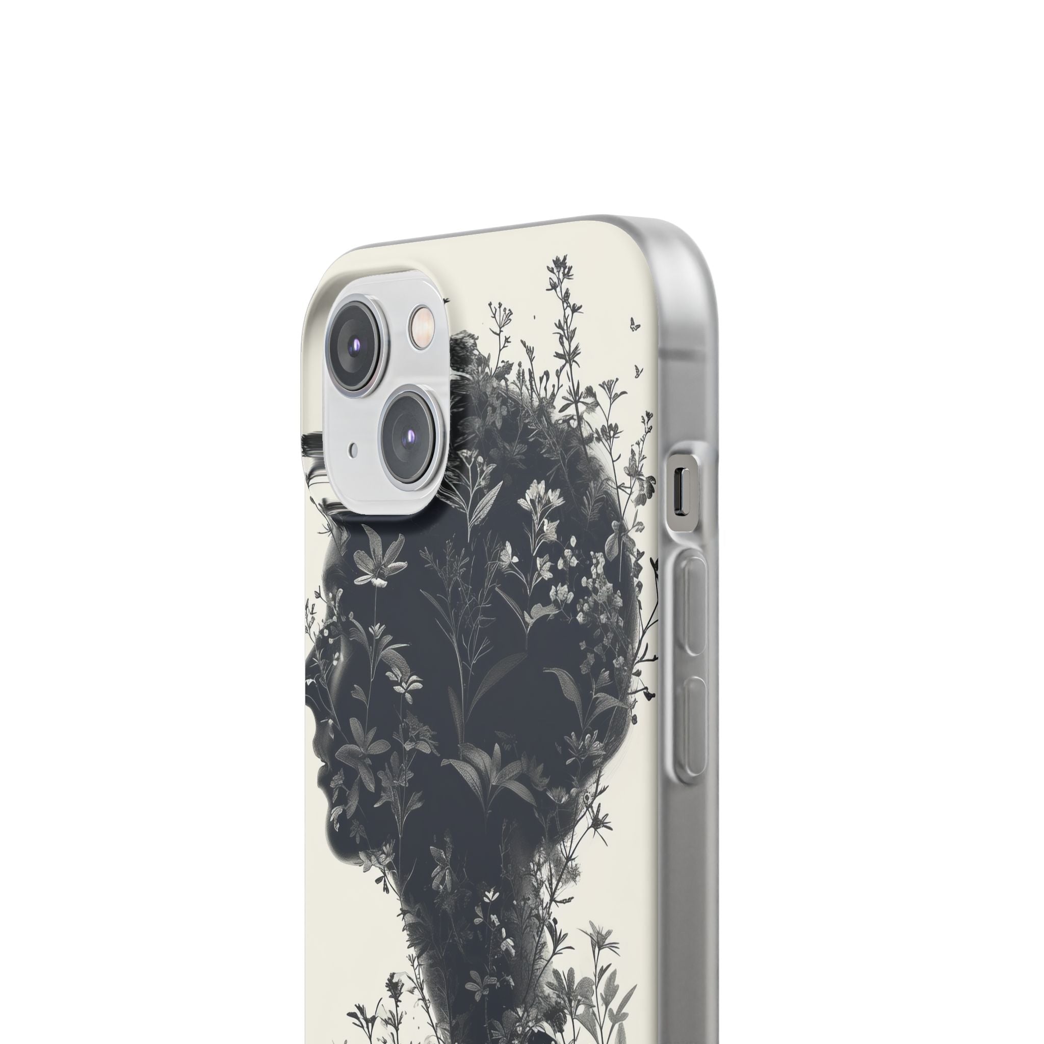 Botanical Silhouette Essence | Flexible Phone Case for iPhone