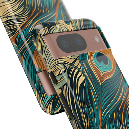Vortice di piume di pavone Google Pixel 8 - Tough