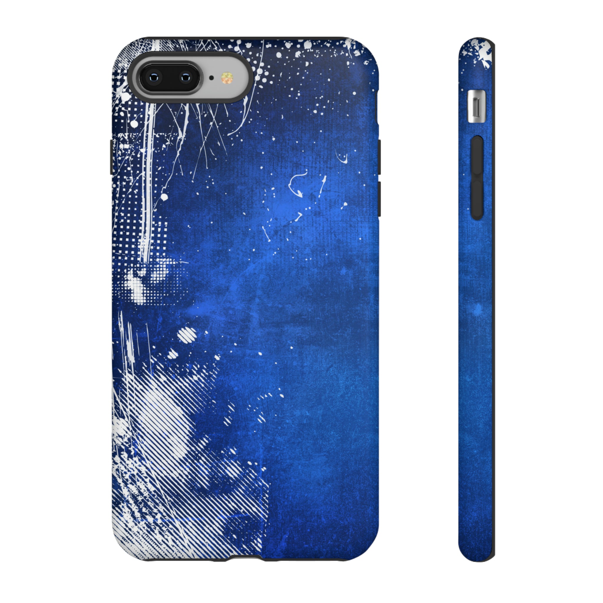 Grunge Blue - Protective Phone Case