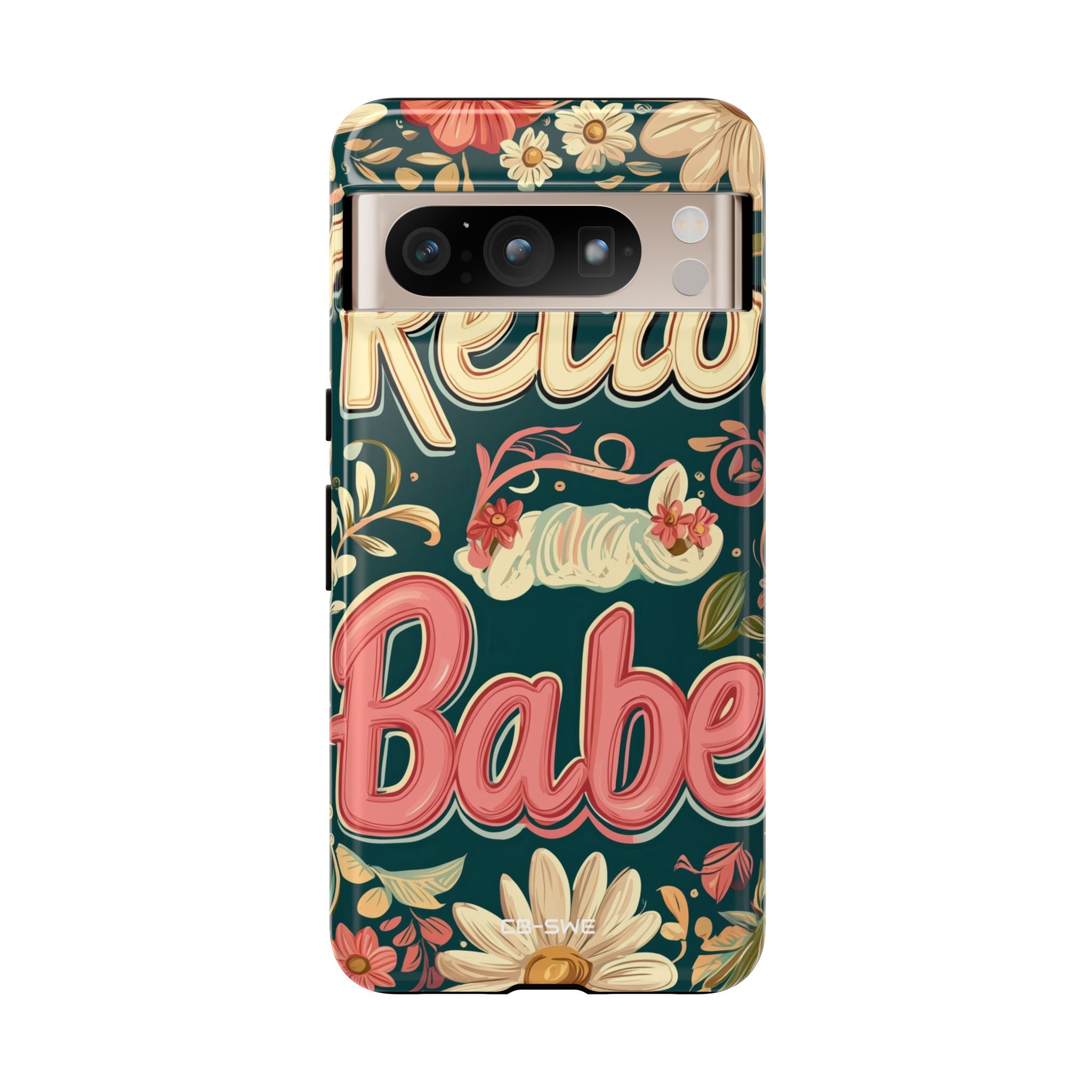 Floral Curves Embrace - Google Pixel Case