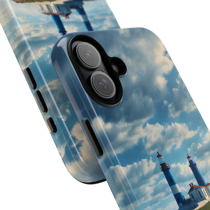 Lighthouse Guards Waves - iPhone Case