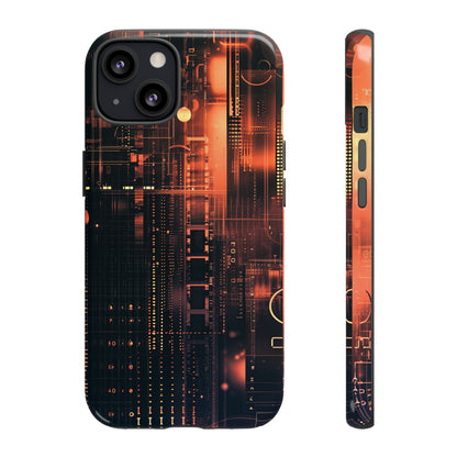 FuturTech Glare: Innovation Gradient - Protective Phone Case