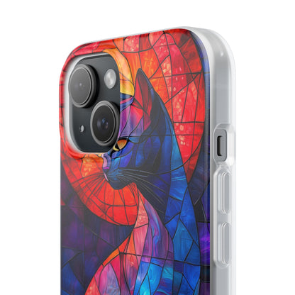 Celestial Cat iPhone 15 Case - Soft