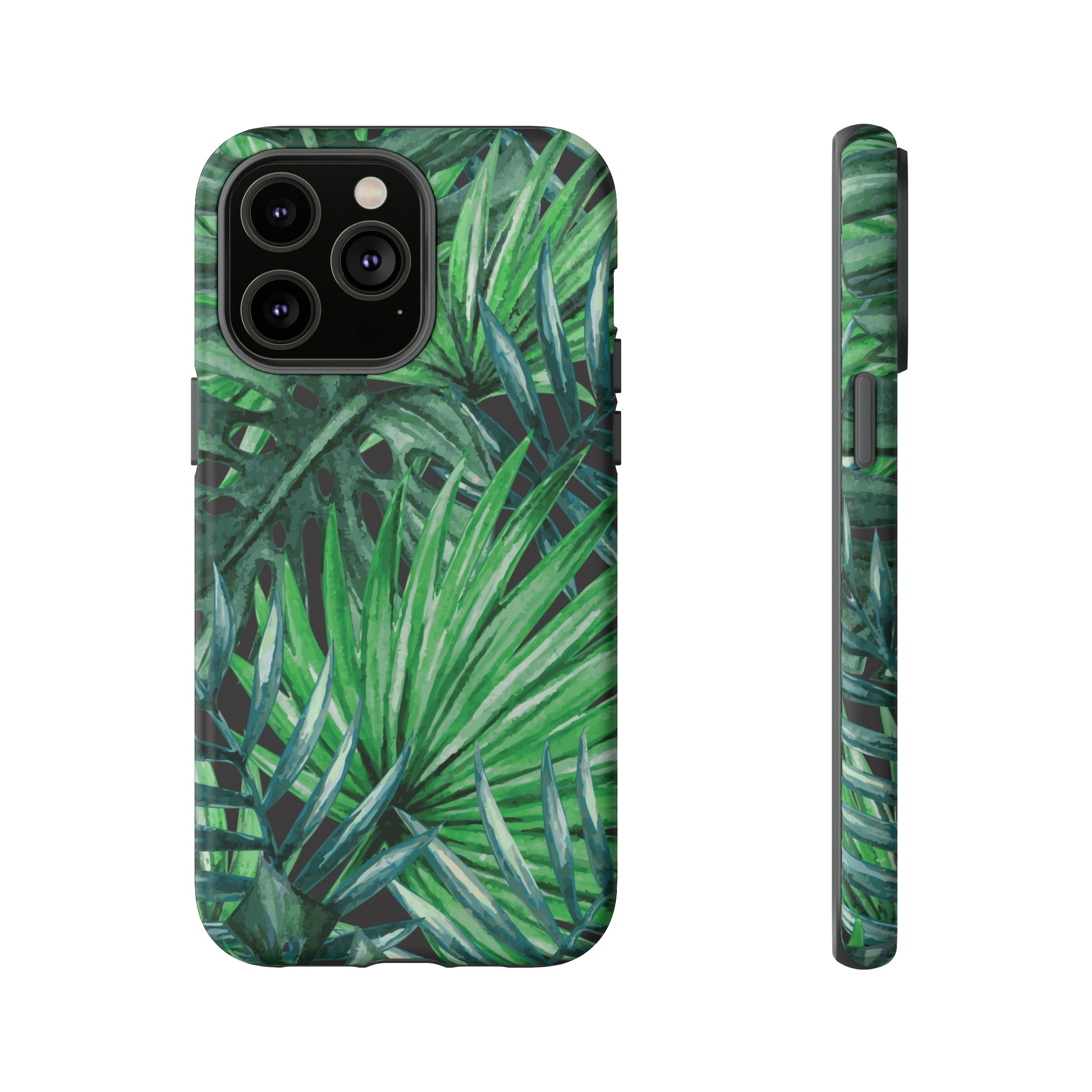 Watercolor Tropical Palm - Protective Phone Case