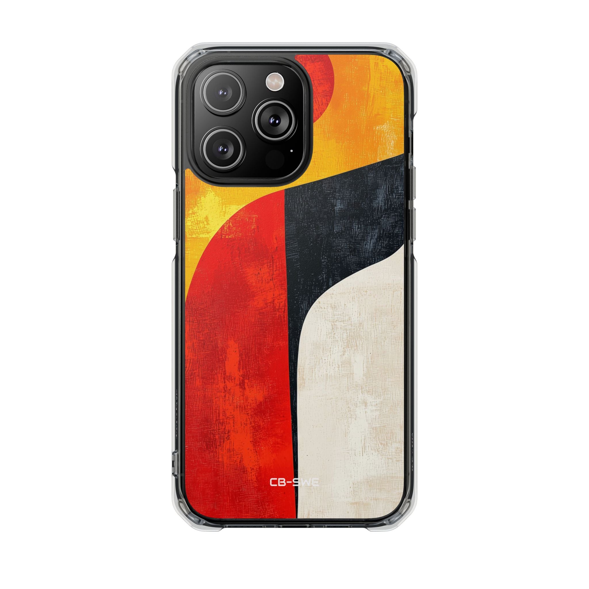 Vibrant Flowing Shapes iPhone Case - Impact