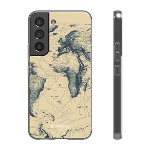 Vintage World Map | Flexible Phone Case for Samsung Galaxy