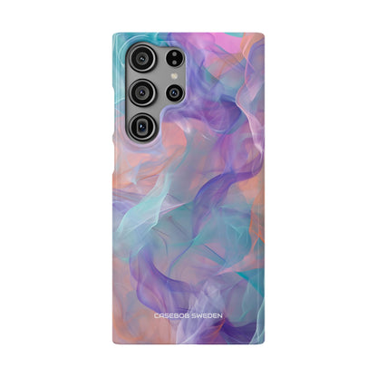 Dreamy Teal Flow - Slim Samsung S23 Phone Case