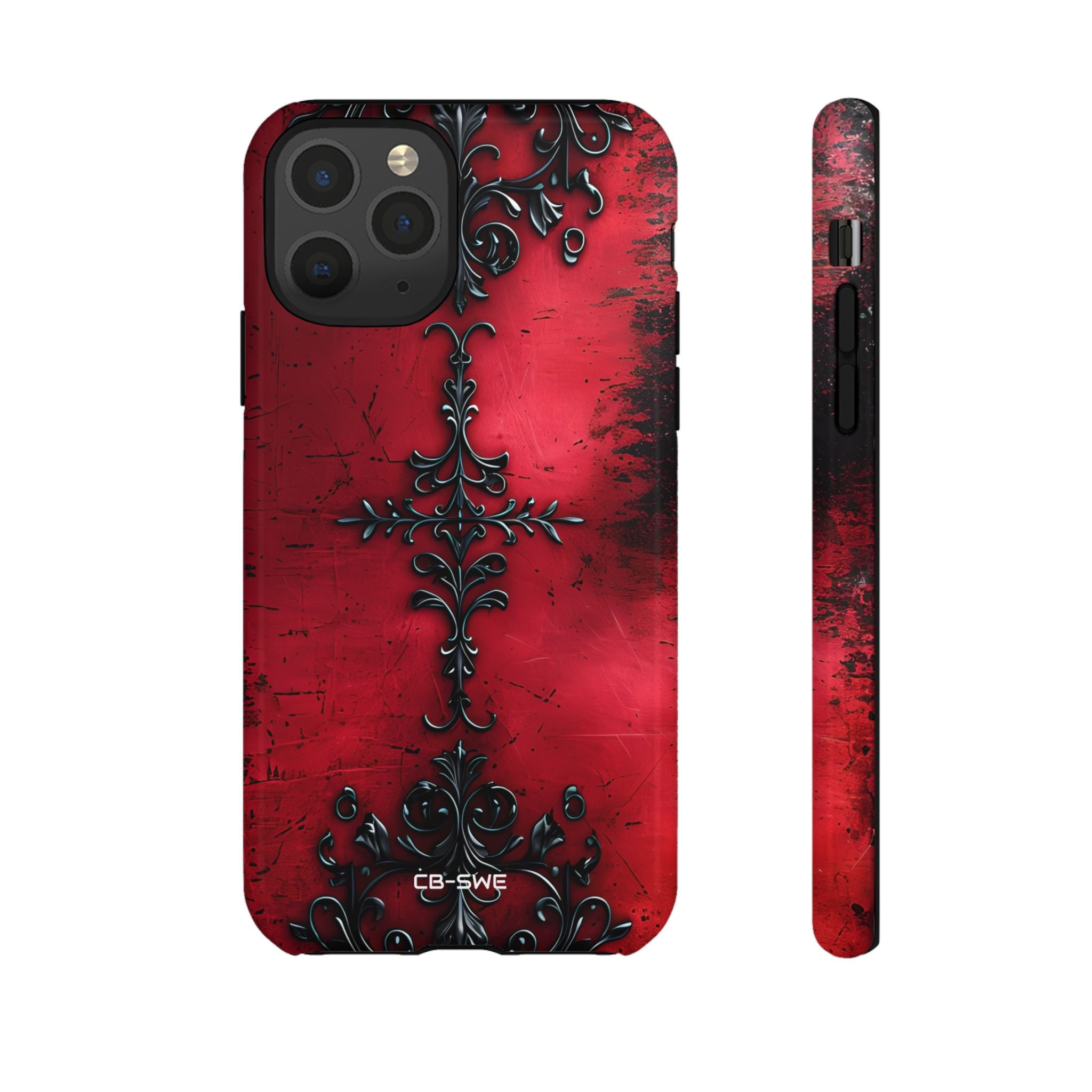 Gothic Crimson Emblem - iPhone Case