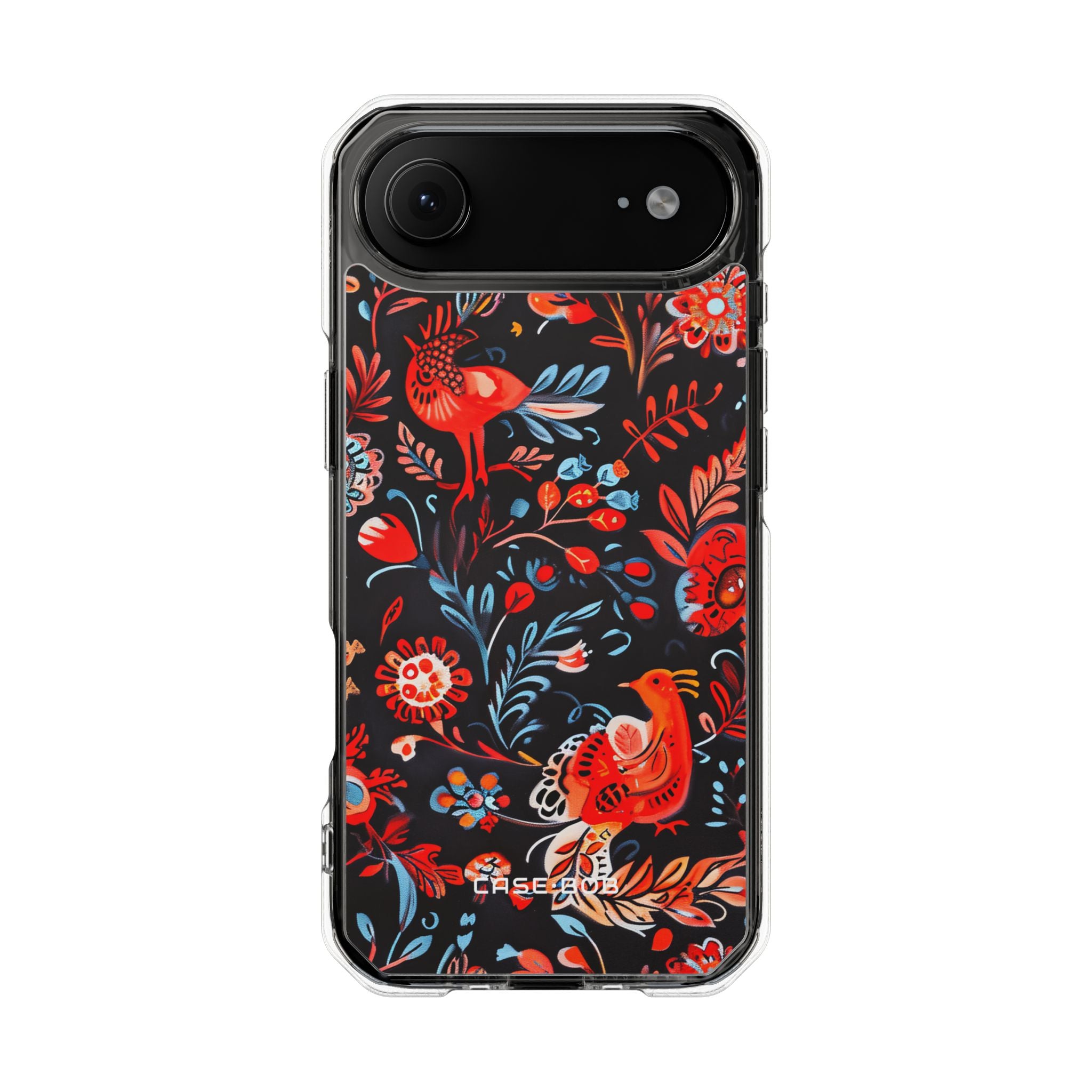 Ornate Birds Crimson iPhone 17 Air Case - Impact