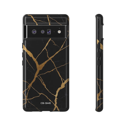 Golden Veins Twist - Google Pixel Case