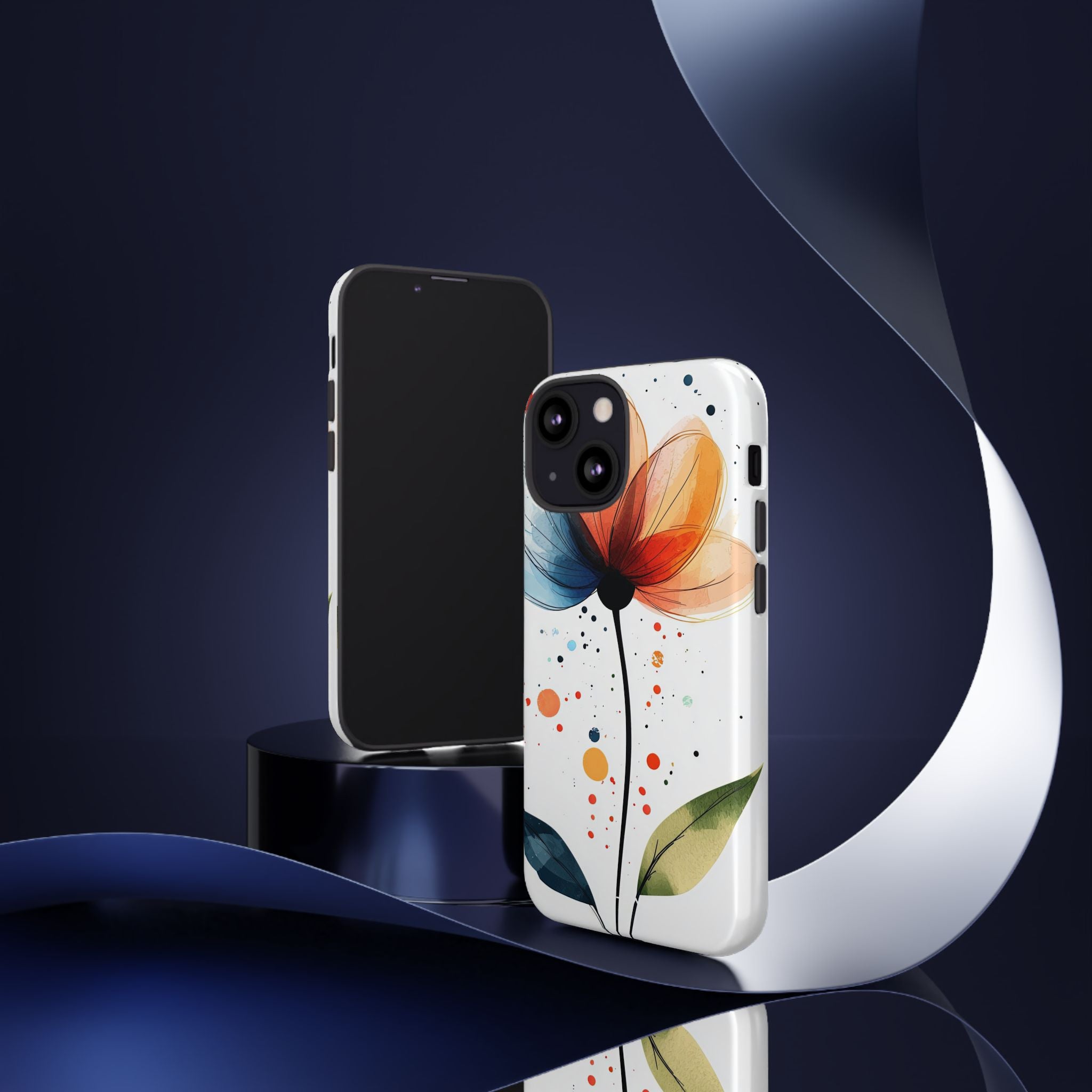 Vibrant Floral Blooms - iPhone Case