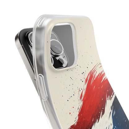 Red Surge iPhone 16 Pro Max Case - Soft