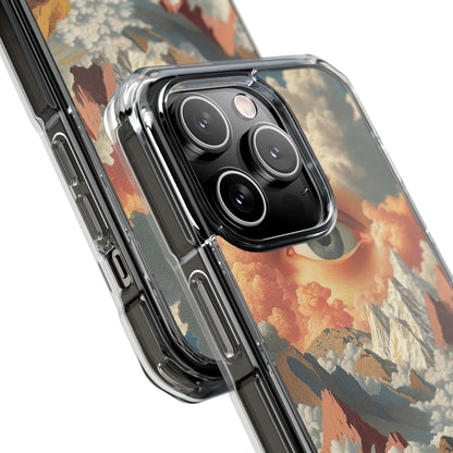 Eye Reflects Mountains iPhone Case - Impact