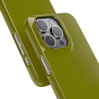 Olive iPhone 15 - Slim Phone Case