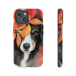 Watercolor Dog - Protective Phone Case