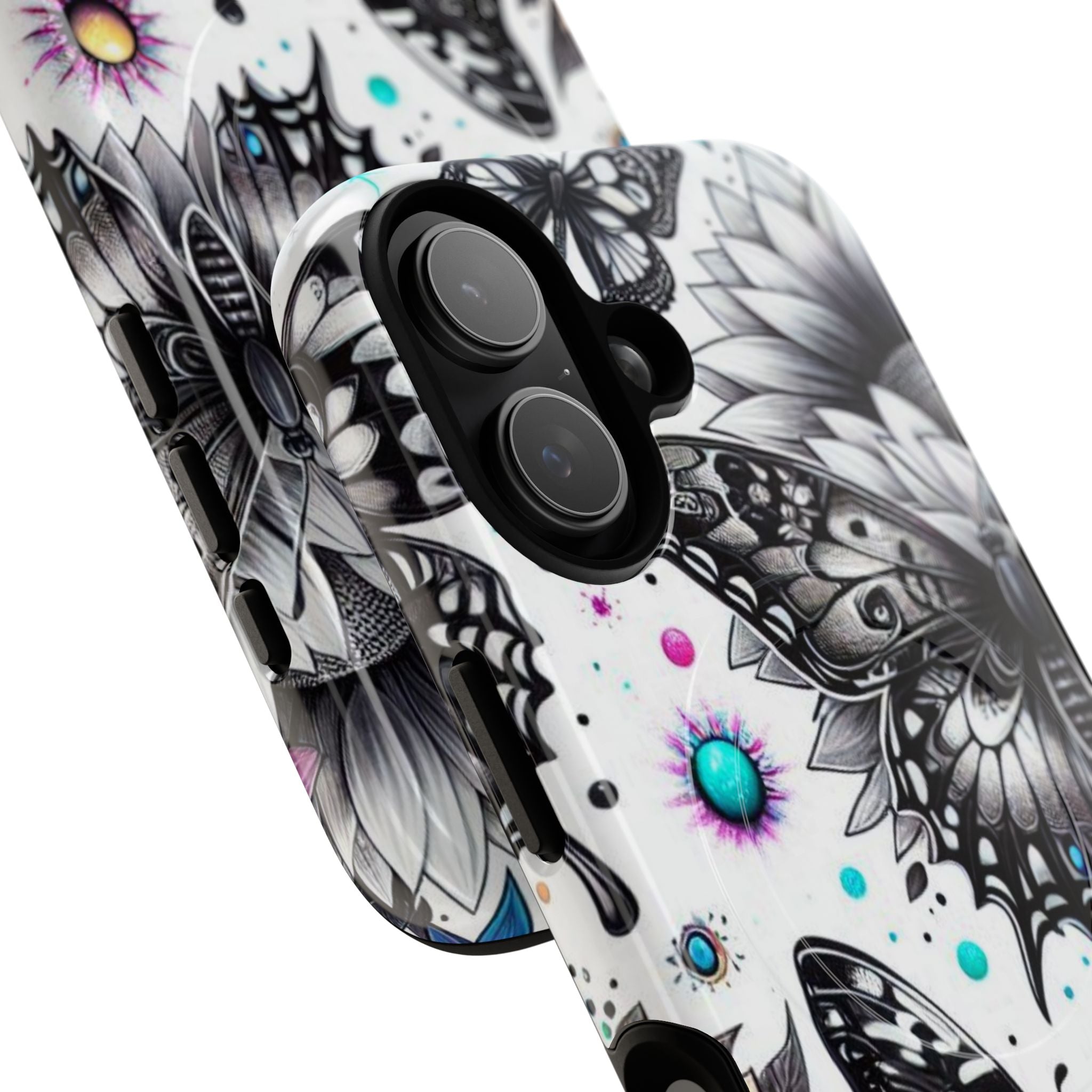 Butterfly Bloom iPhone 17 Case - Tough+