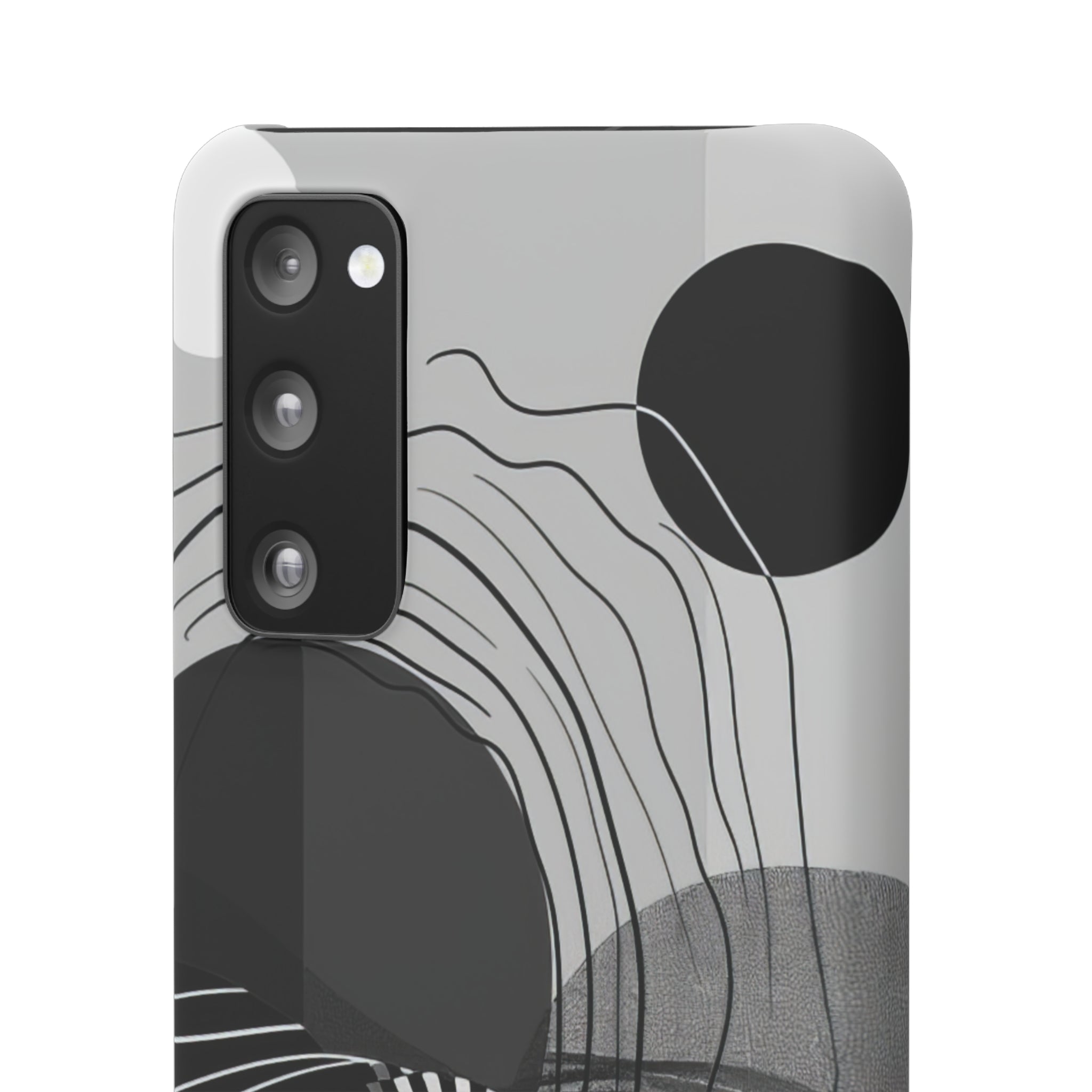 Monochrome Dynamics | Slim Phone Case for Samsung