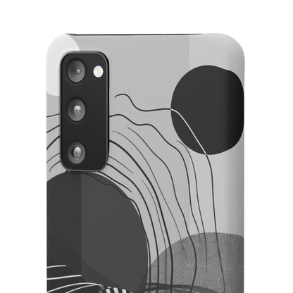 Monochrome Dynamics | Slim Phone Case for Samsung