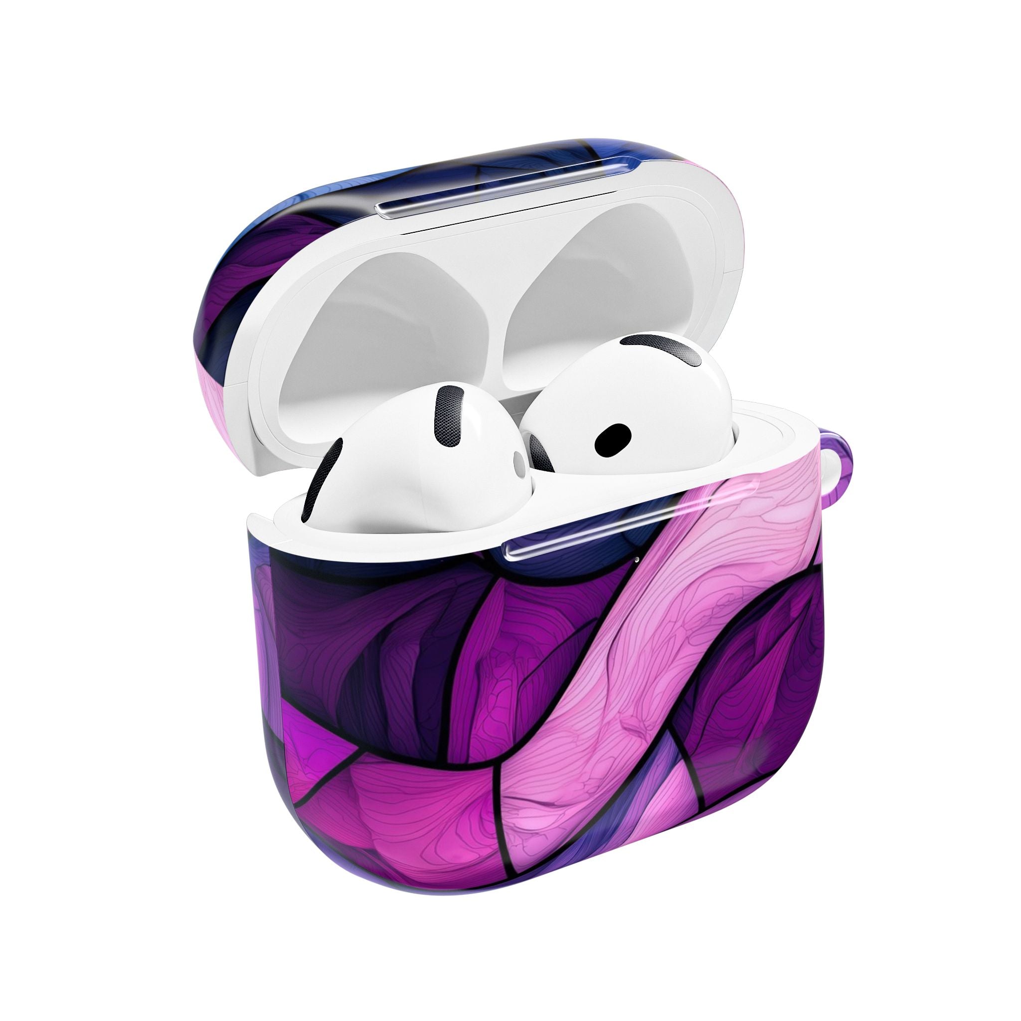 Purple Wavewood - AirPods Case