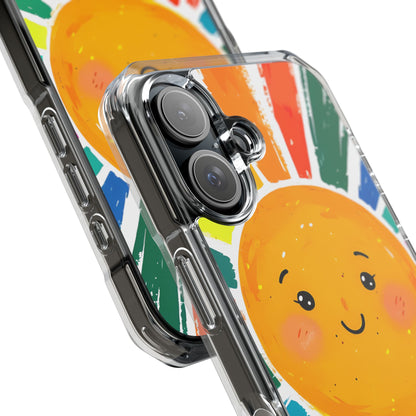 Radiant Smiling Sun iPhone Case - Impact