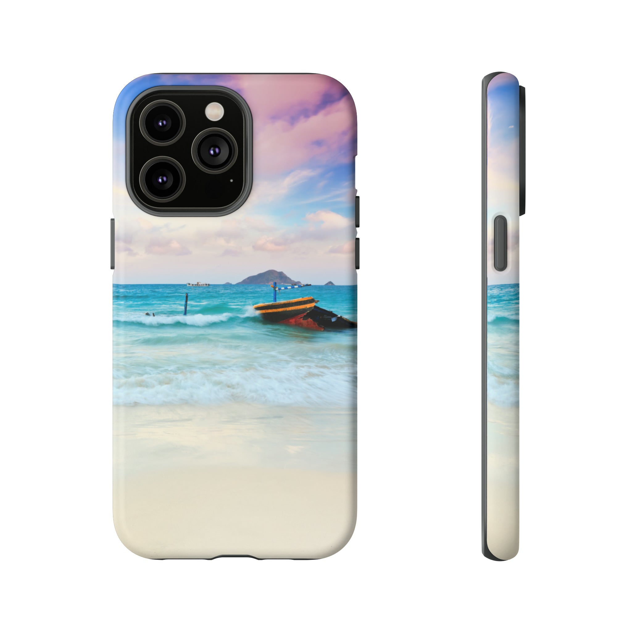 Sunset over Con Dao. Vietnam - Protective Phone Case