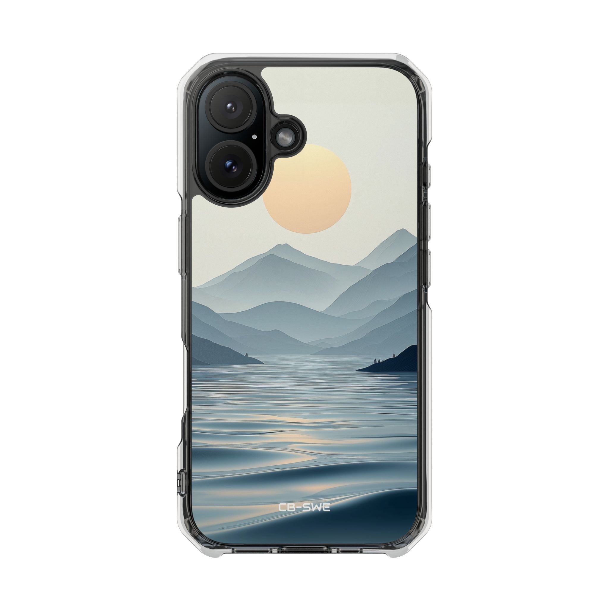 Gentle Waves Reflect iPhone Case - Impact