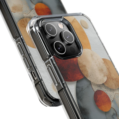Circles Embrace Warmth iPhone Case - Impact