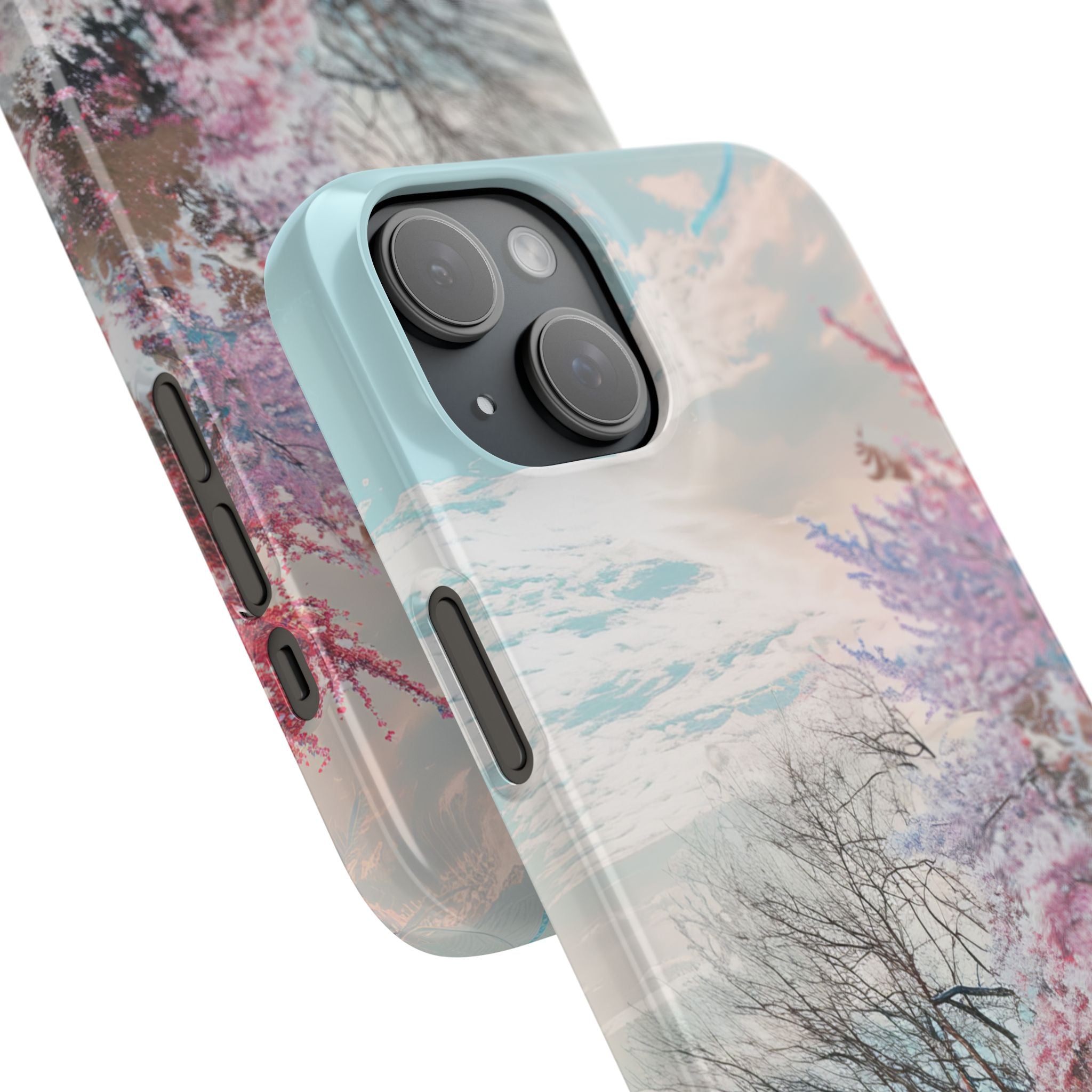 Spring Dreamscape - Slim iPhone 15 Phone Case