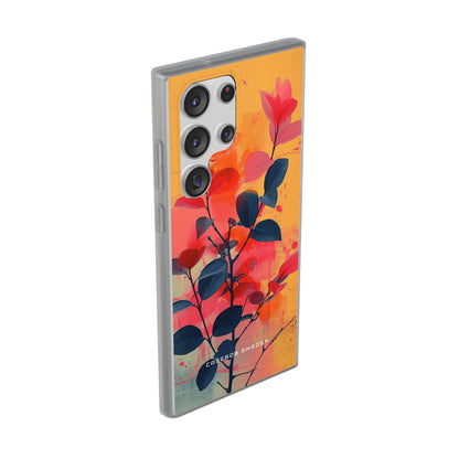 Vivid Floral Harmony Samsung S23 - Flexi Phone Case